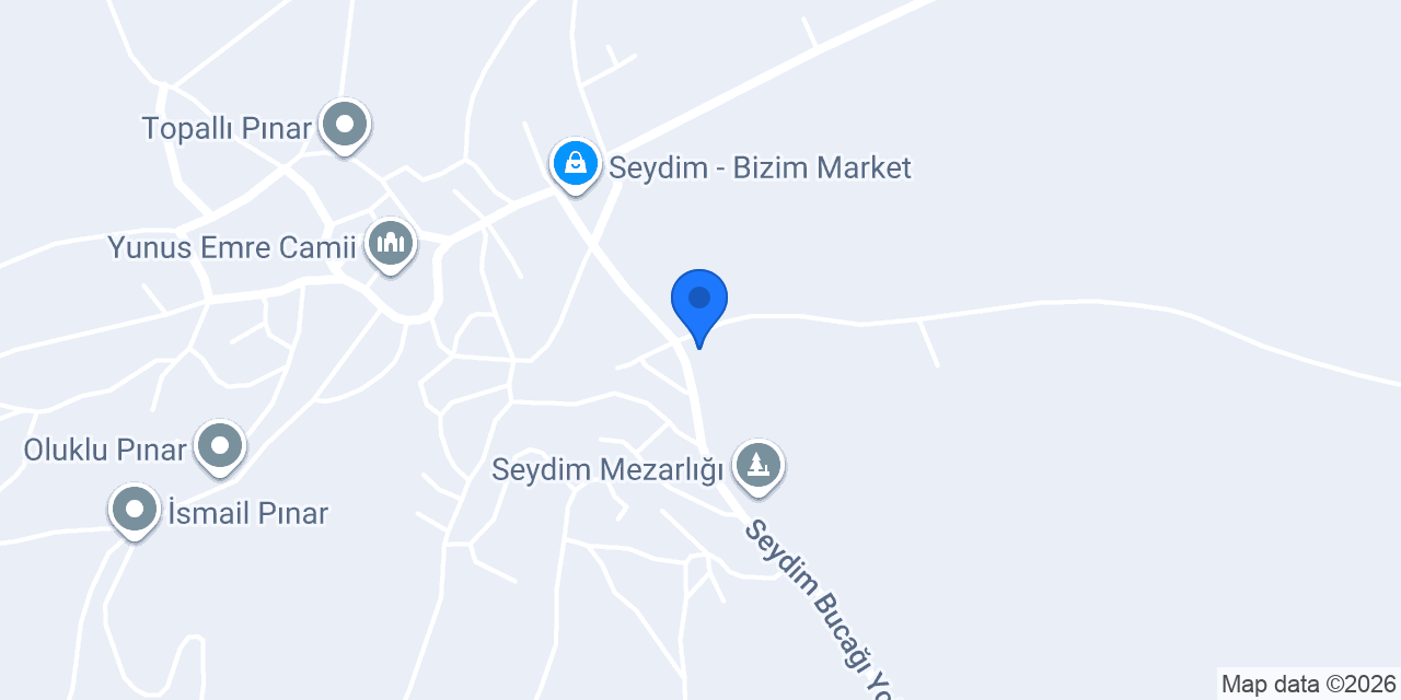 Seydim İlköğretim Okulu konumu
