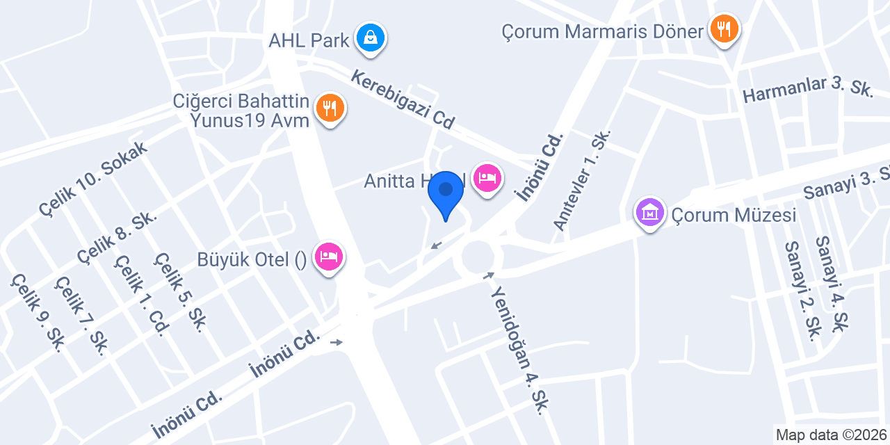 enn gross çorum konumu