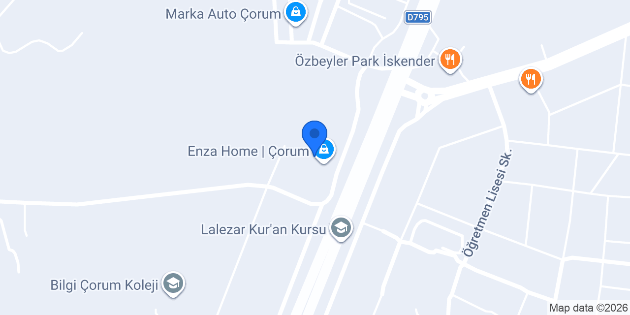 Yataş Çorum konumu