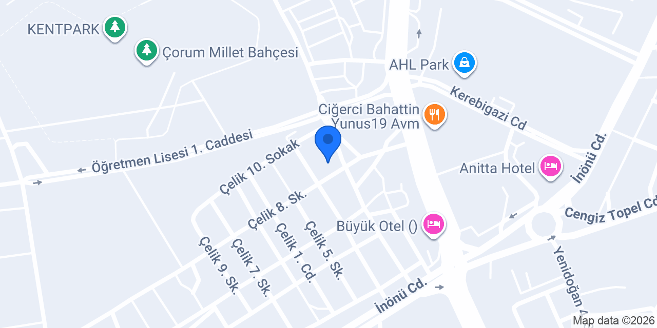 ÖZDAĞ OTO LASTIK konumu