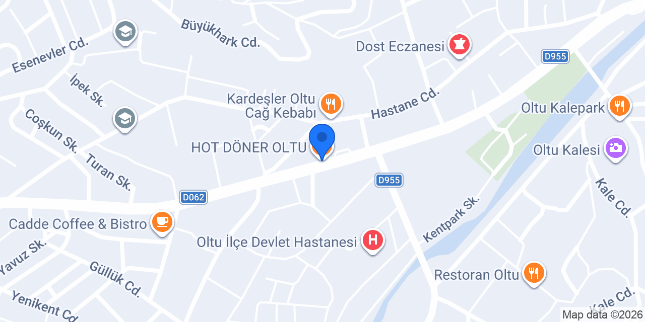 HOT DÖNER OLTU konumu