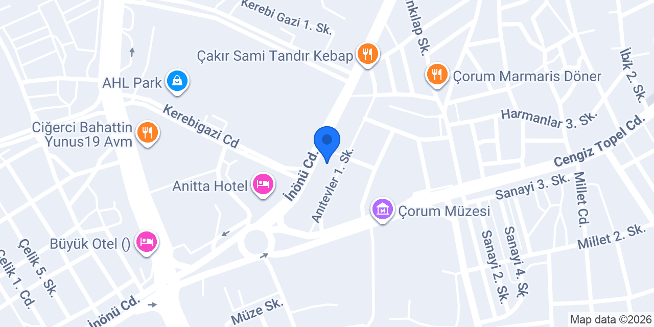 Bengüsu Temizlik konumu
