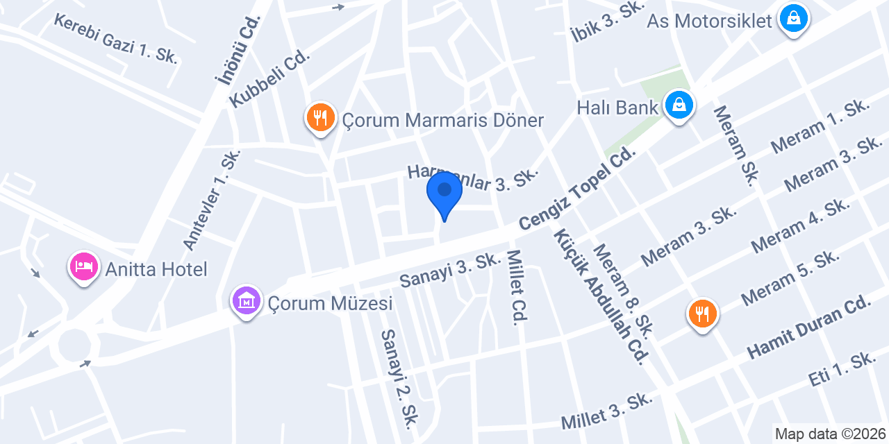 Göksu Halı Yıkama konumu