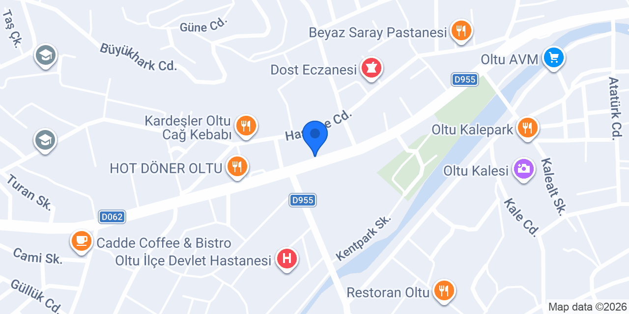 OLTU OPTİK konumu