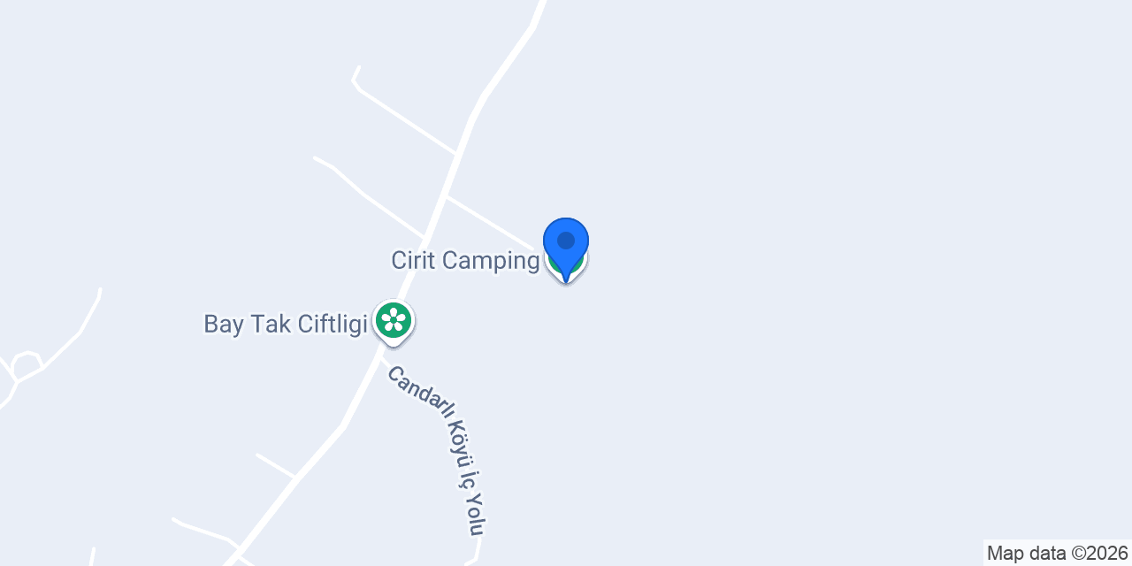 Cirit Camping konumu
