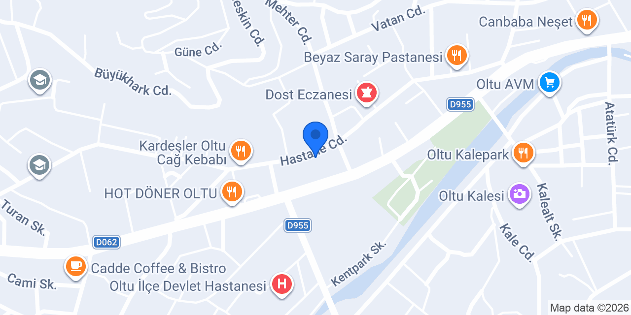 ERVA TOST CAFE konumu