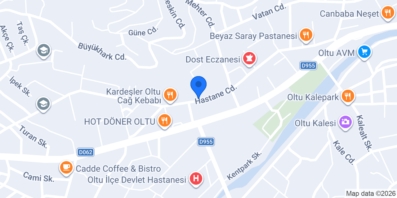 Güven Unlu Mamülleri konumu