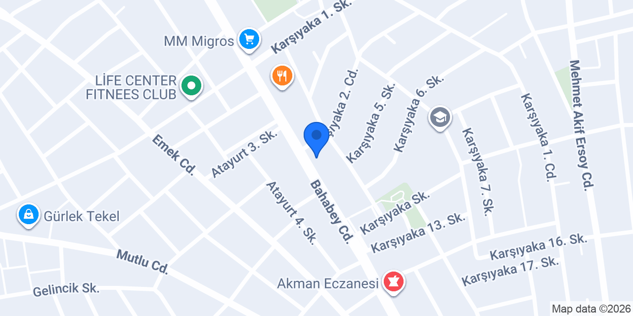 Türkoğlu Emlak İnşaat konumu
