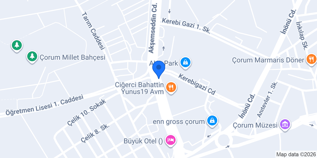 Özler Turizm konumu