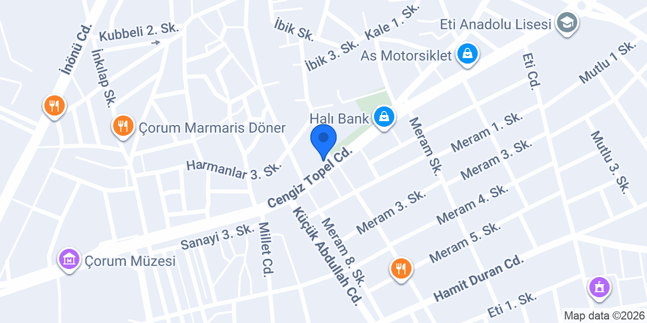 Ersutek Isı Pompası konumu