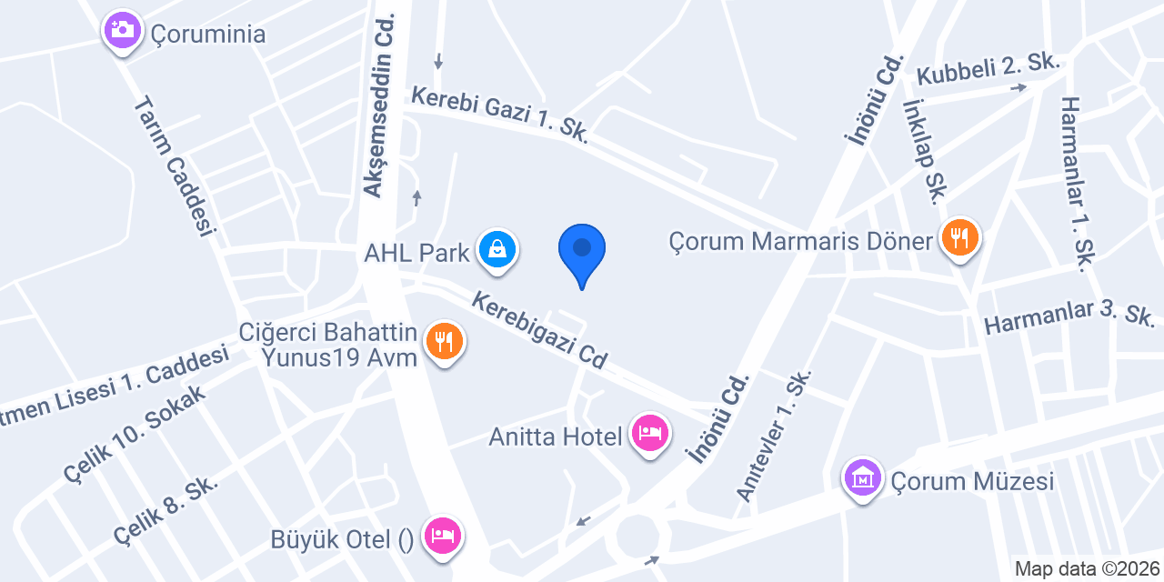 Karaca konumu
