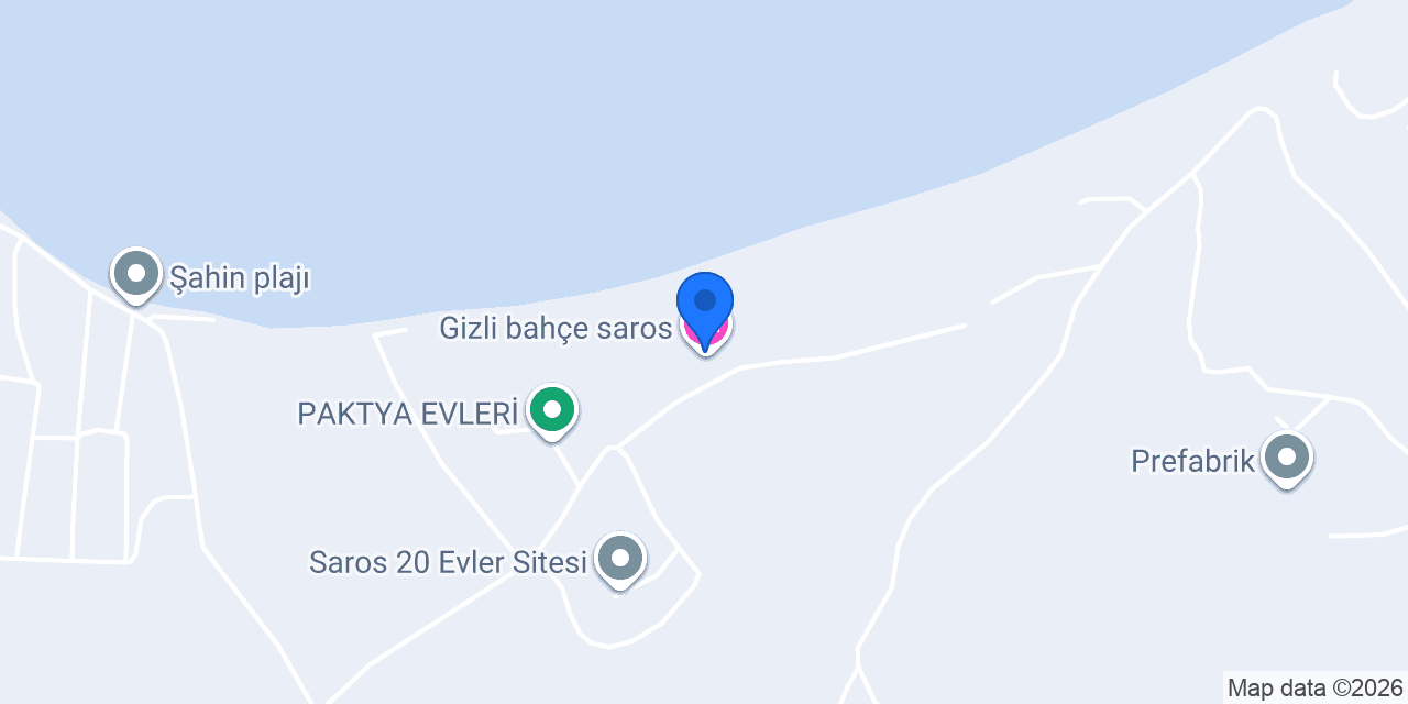 Gizli bahçe saros konumu