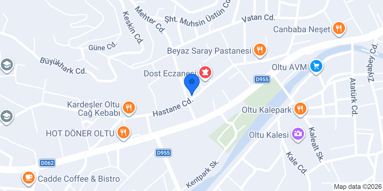ŞİFA ECZANESİ konumu