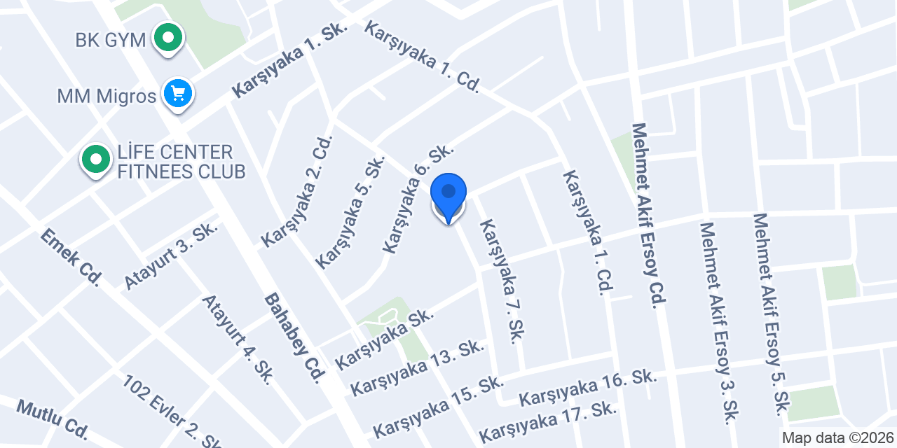 Hacı Bektaş Veli Ortaokulu konumu