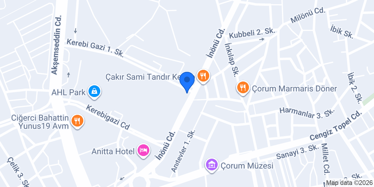 Önder Veteriner Hekim Kliniği konumu