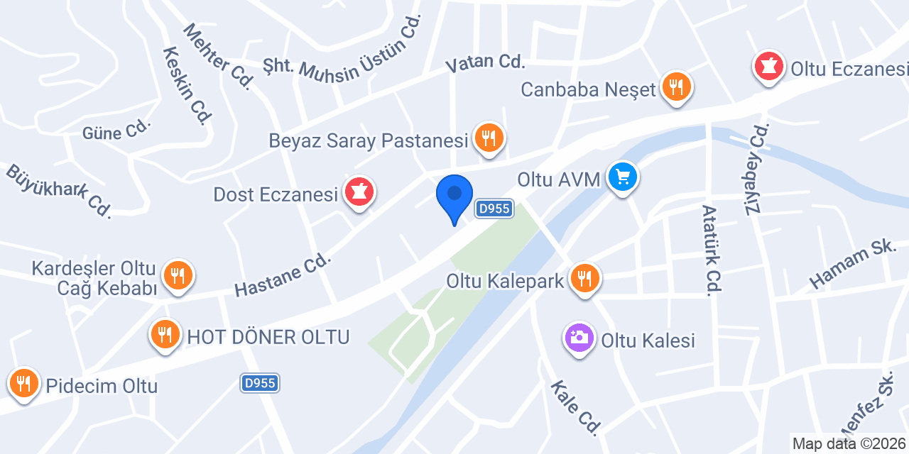 Oltu Emlak konumu
