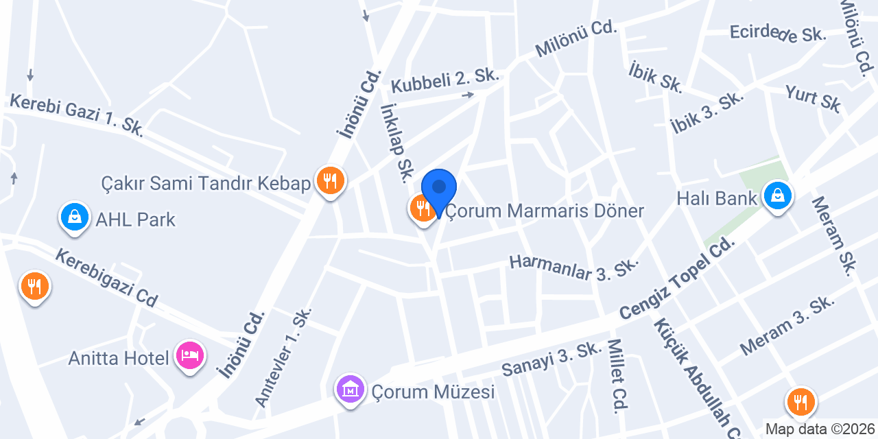 Ümay Çini Hediyelik konumu