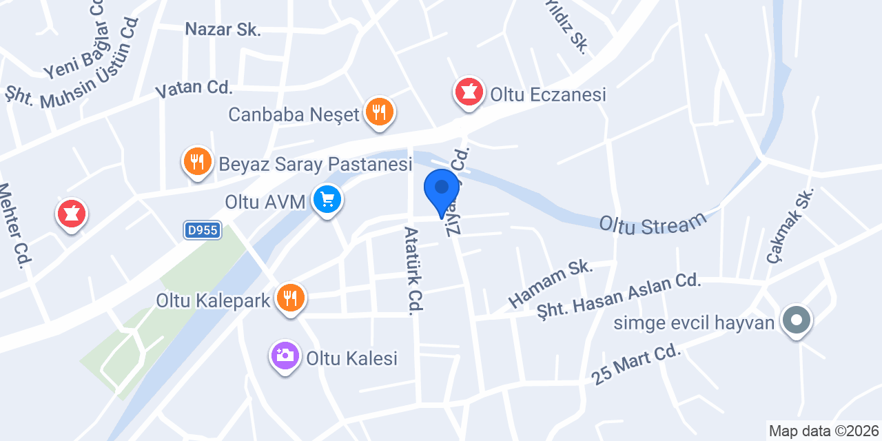 Tesbih Pasajı konumu