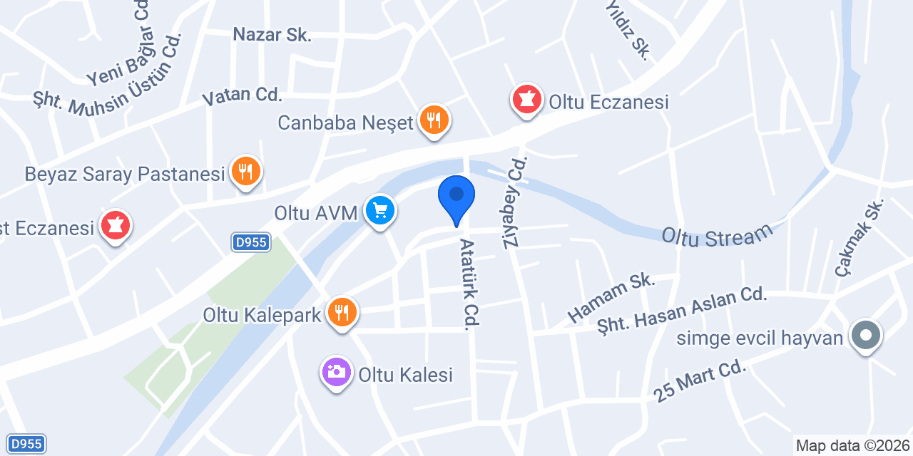 Tesbihci Dede konumu