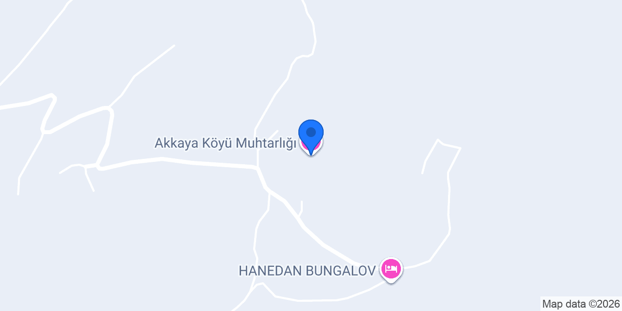 Akkaya Köyü Muhtarlığı konumu