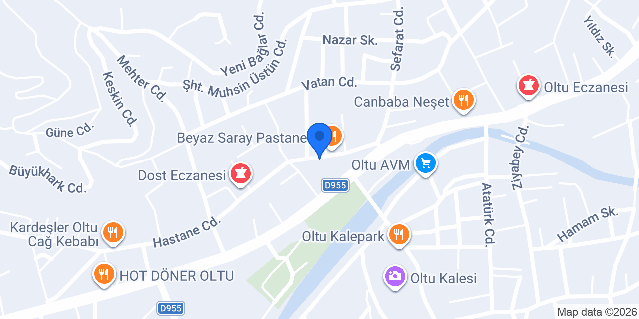 Kurutemizleme oltu konumu