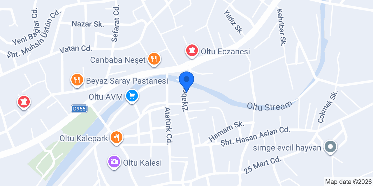Coşkun Oltu Taşı konumu