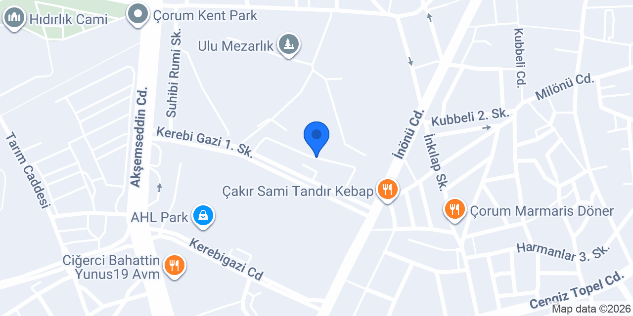 Hattuşaş konumu