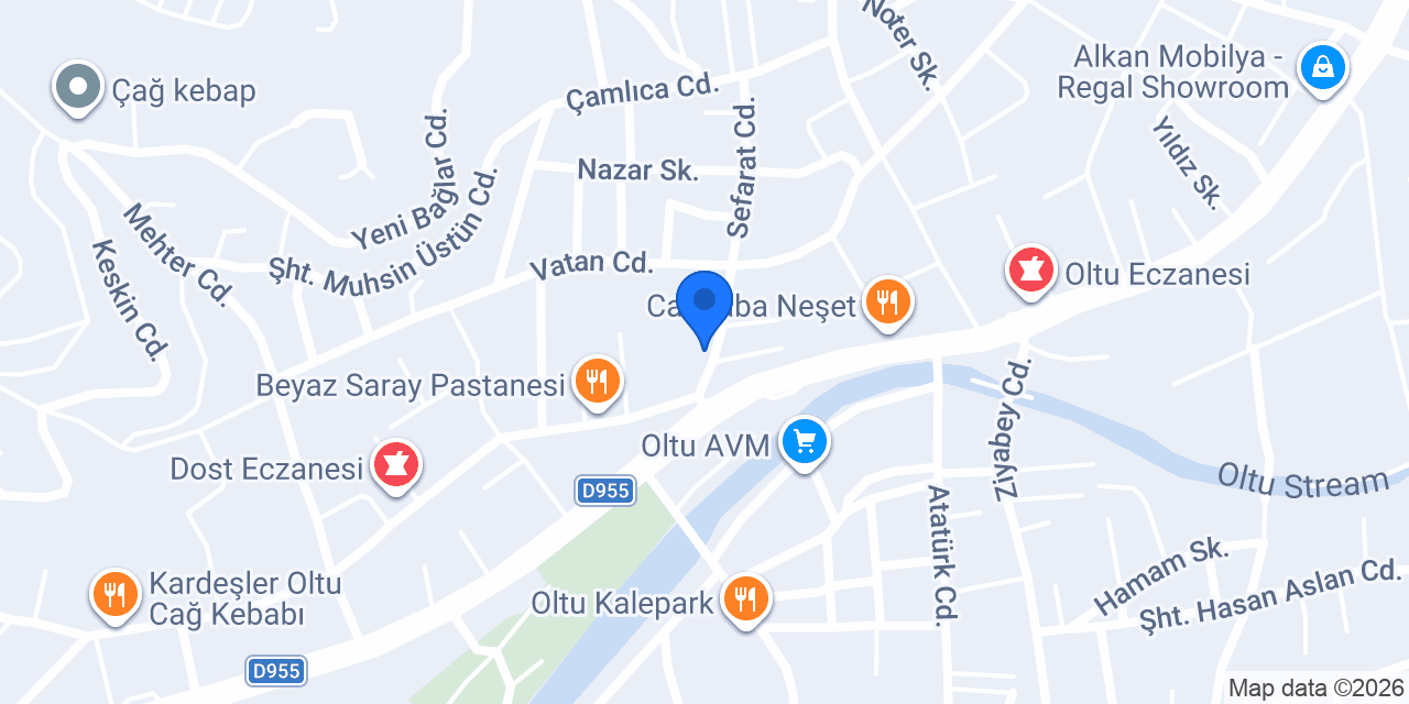 Beslen Lokantası konumu