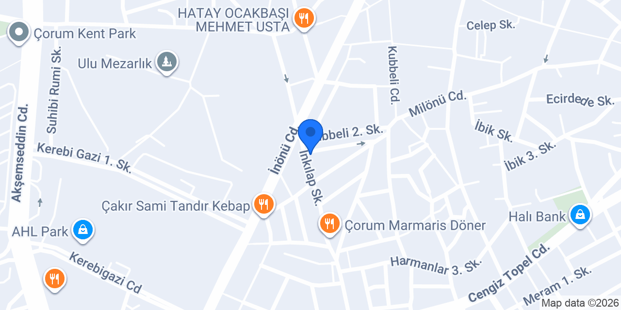 KARACA TANDIR KEBAP ADEM USTA konumu