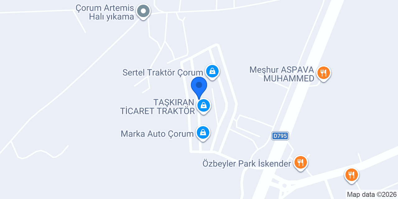 Kılıçarslan Traktör konumu