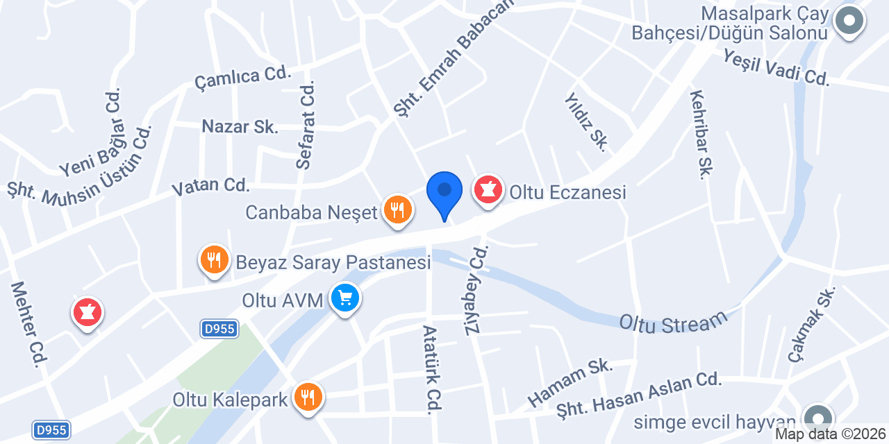 Üçel Hazır Beton konumu
