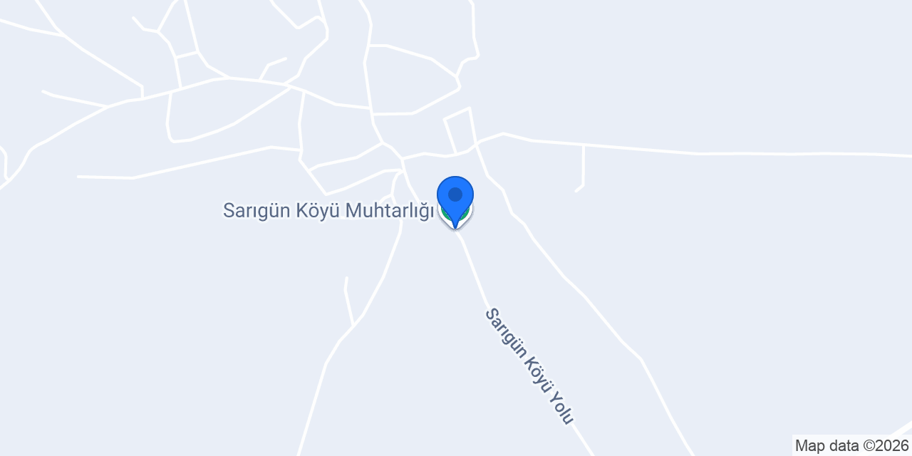 Sarıgün Köyü Muhtarlığı konumu