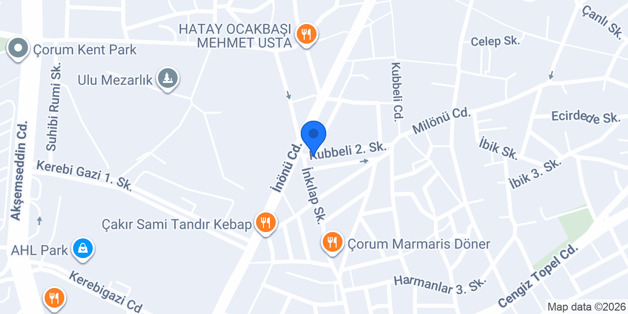Ciğerci Hüseyin Usta konumu