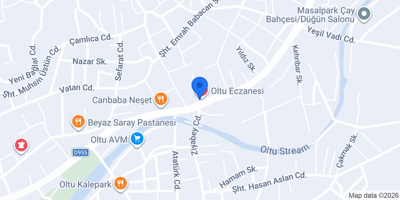 Oltu Elit Emlak konumu