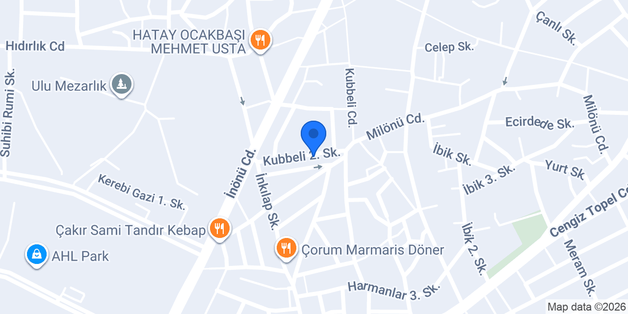 Teknik El Anahtar Evi konumu