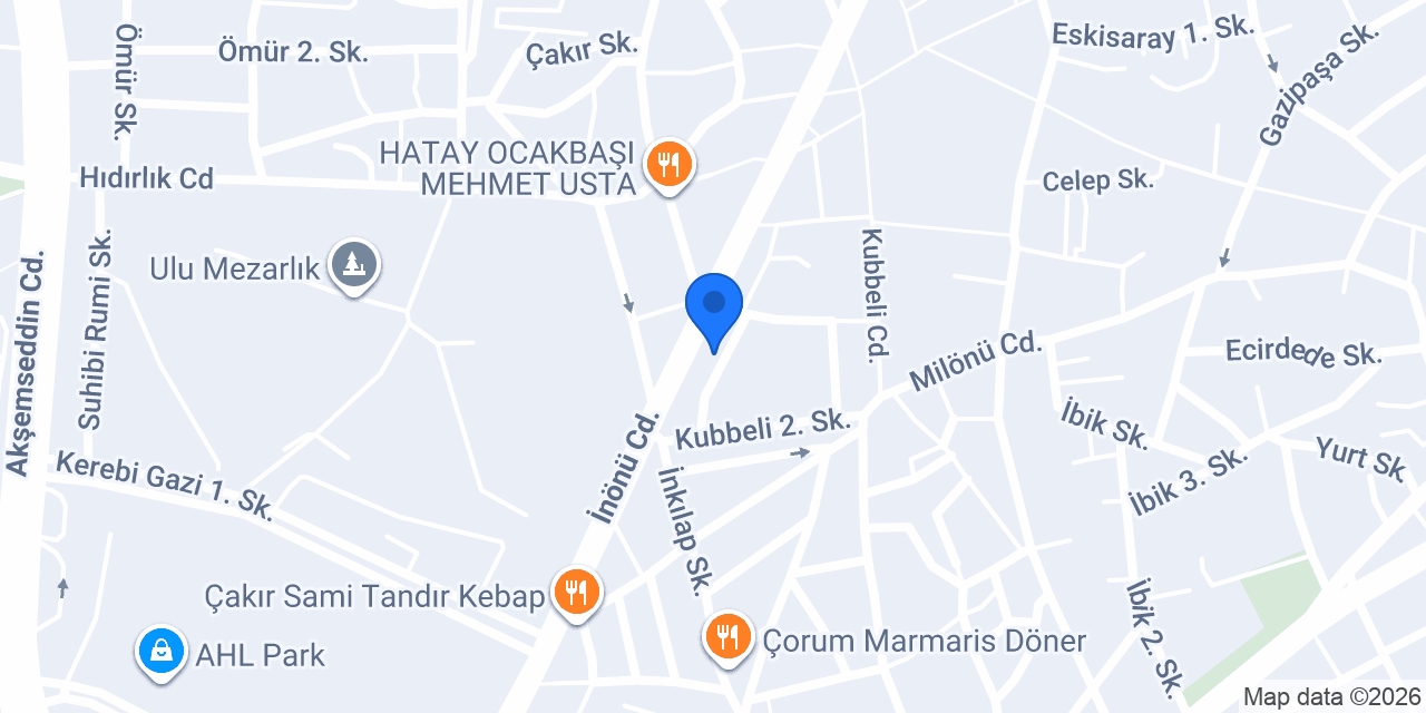 Güccan Apart konumu