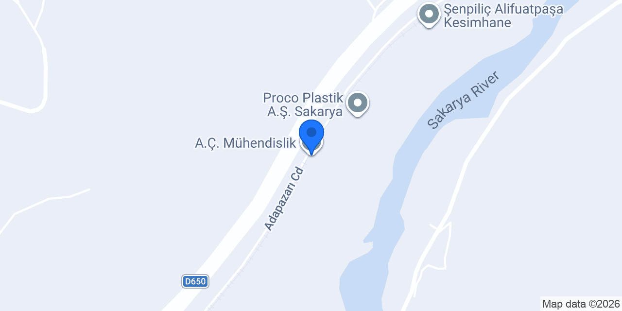 A.Ç. Mühendislik konumu