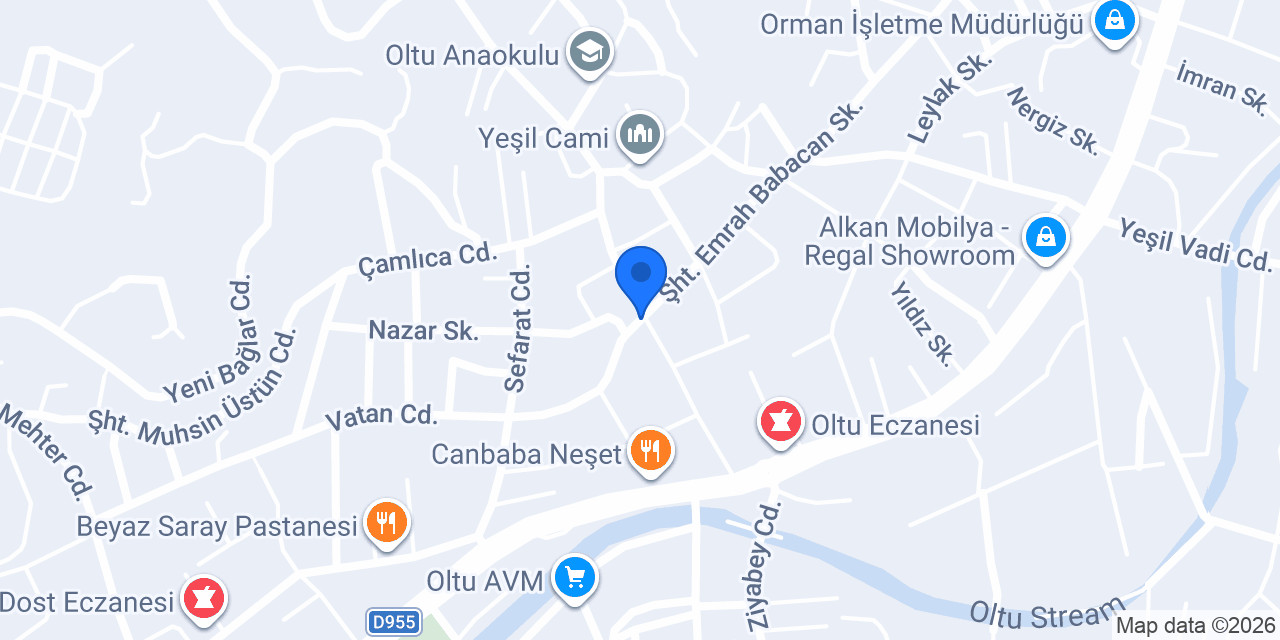 Sümbülün mutfağı konumu
