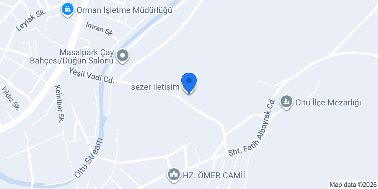 sezer iletişim konumu