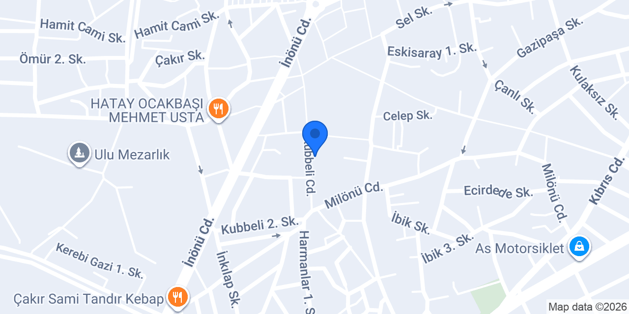 Halkbank Çorum Şubesi konumu
