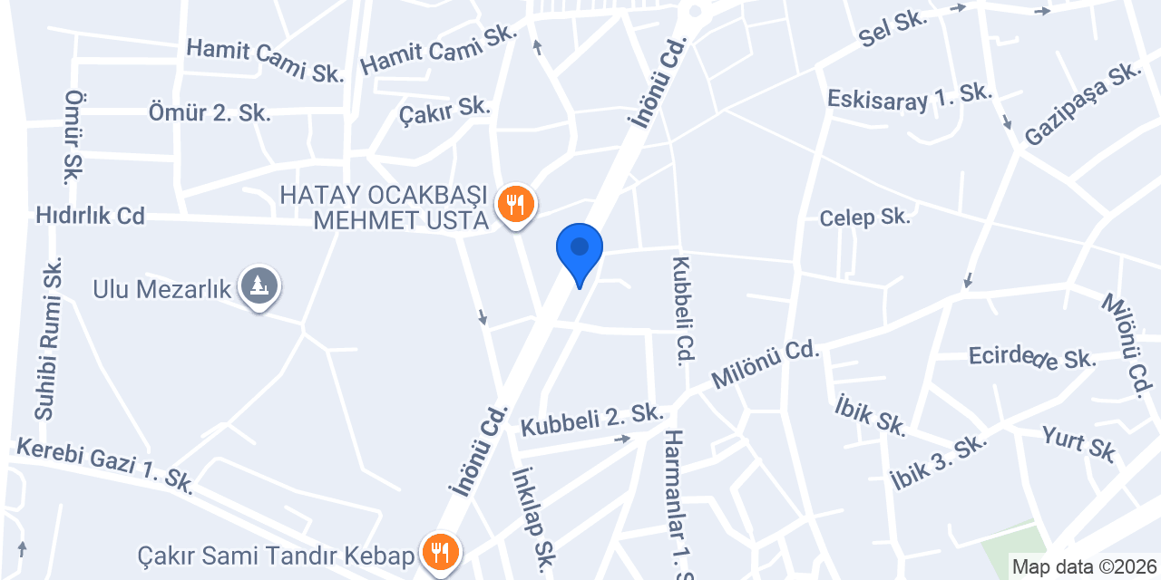 Şekerbank Çorum Şubesi konumu