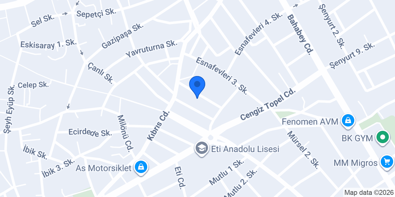 Uras Çiçek Çorum konumu