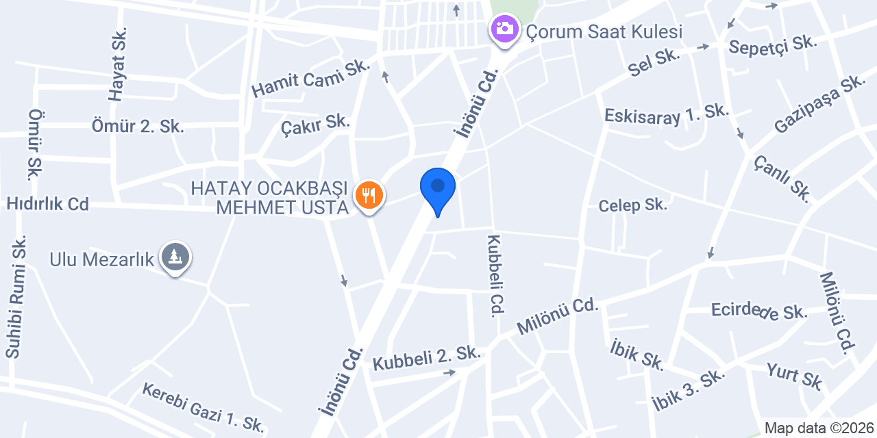 Tatlıcı konumu