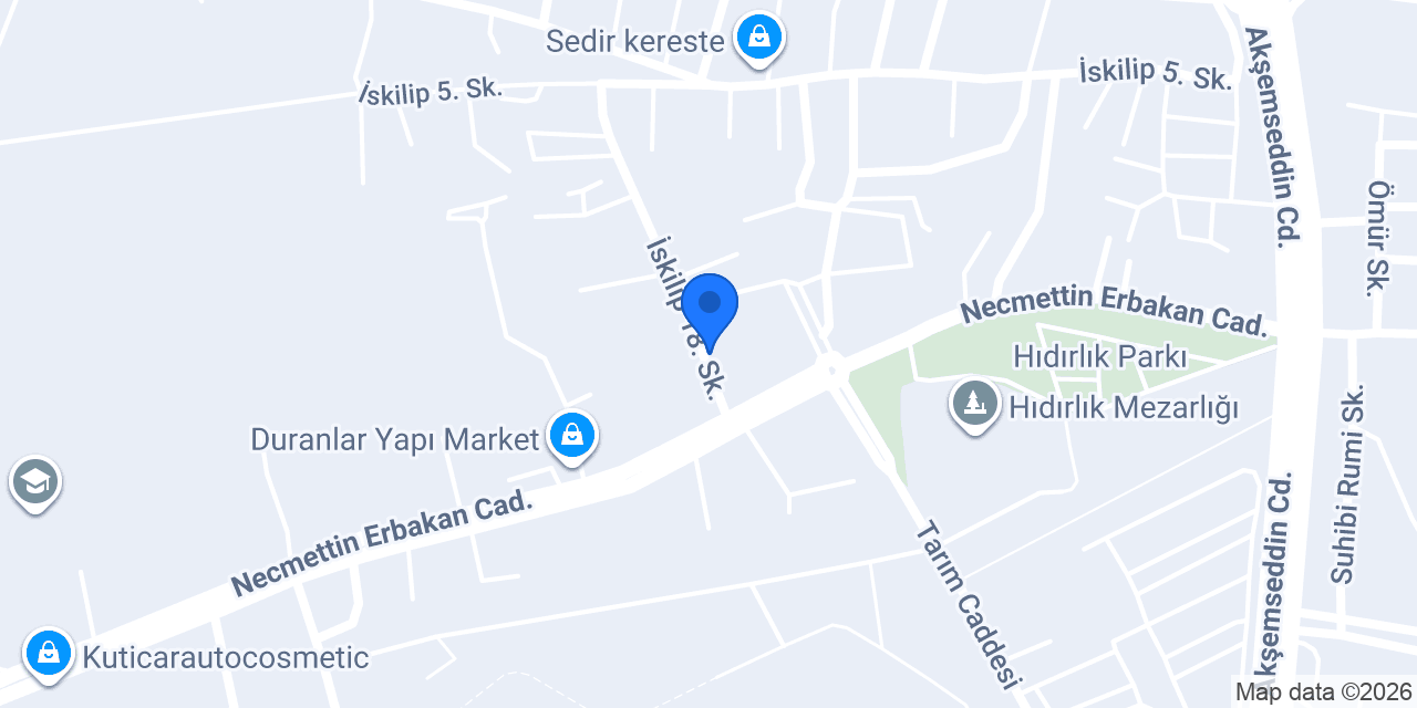 Gizem Yıldırım Kerestecilik konumu