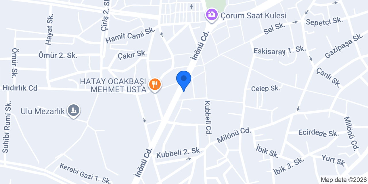 Övgü Dürüm konumu