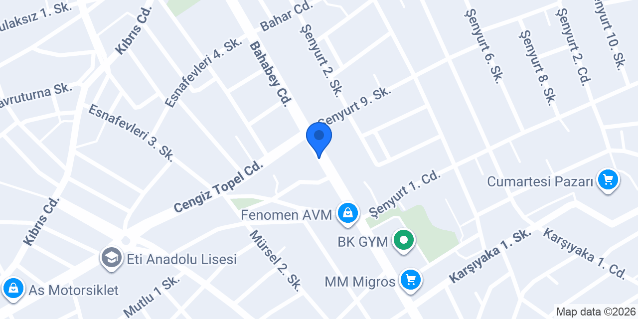 Çatı Bar konumu