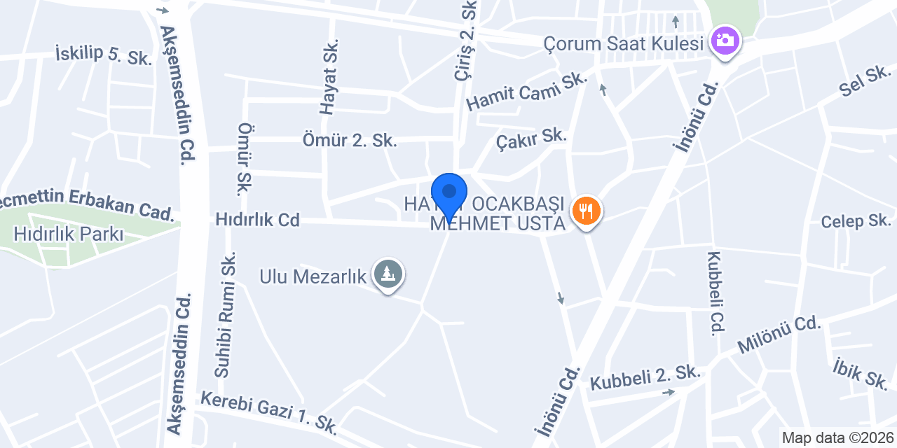 ÇAĞDAŞ POMPA konumu