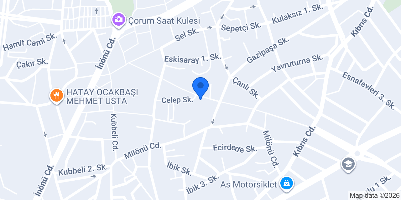 Arı Bebek Mobilya konumu