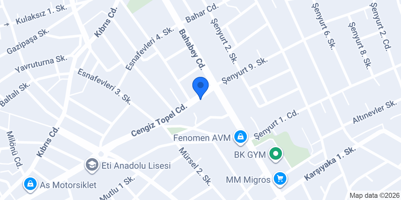 Sebahattin Özmen Premium Barbershop konumu