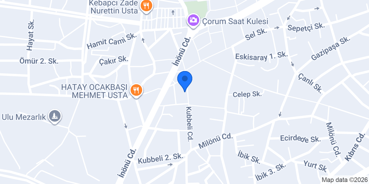 Cadde19 AVM konumu